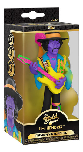 Funko Vinyl Gold: Jimi Hendrix - Black Light