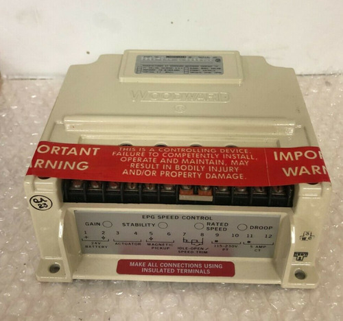 New Woodward  Epg  Speed  Control  8290-044 / 8290044 Ddj