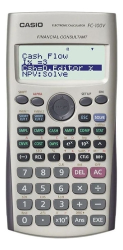 Calculadora Financiera Casio Fc-100v Nueva