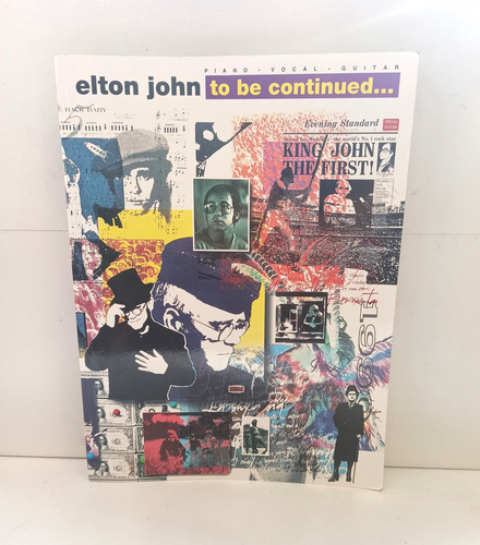 Libro Partitura Elton John To Be Continued - Piano Guitarra (Usado)