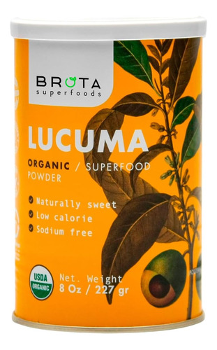 Lúcuma En Polvo Superalimento En Polvo Orgánico Premium