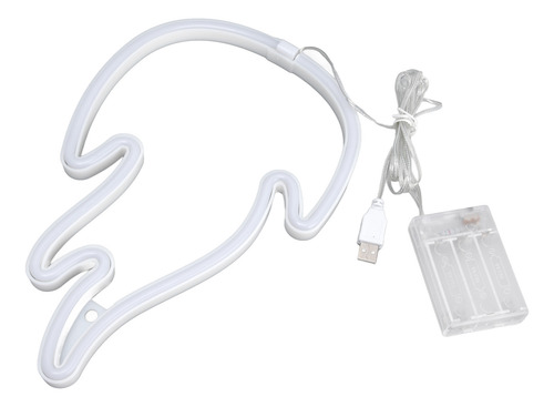 Llama Led Neon S Flame Ign Con Doble Fuente De Alimentación