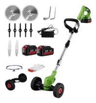 Comprar Cortadora De Cesped Con Ruedas Podadora Pasto Electrica