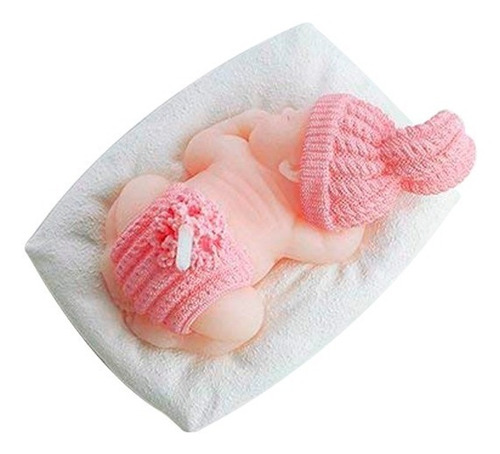 Imagen 3 de 9 de Vela Souvenir De Bebe Comunion Bautismo Nacimiento Baby