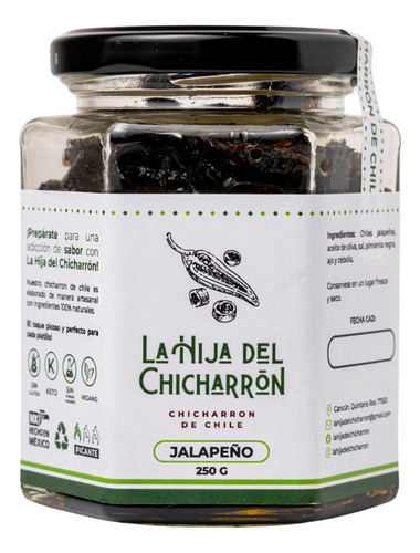 Chicharrón De Chile Jalapeño 250gr