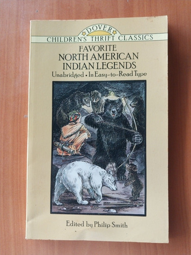 Libro Leyendas Indígenas Norteamericanas. En Inglés