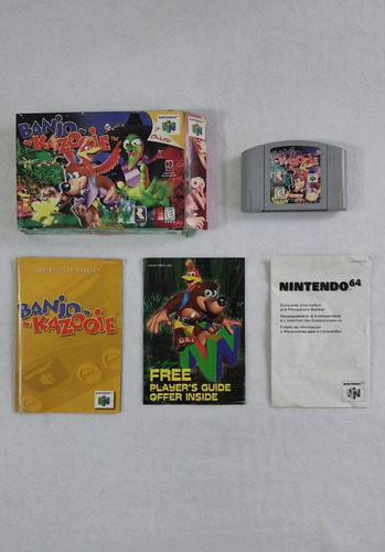 Banjo Kazooie (n64, Ntsc) Original Y Completo