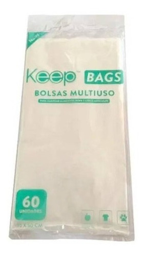 Bags Keep Bolsas Multiusos 35x50 Hogar 60und