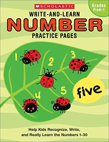 Writeandlearn Number Practice Pages Help Kids Recognize, Wri