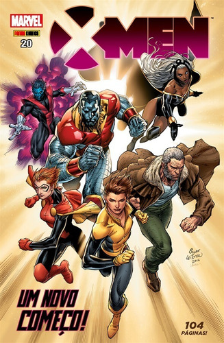 Nova Hq X Men Um Novo Começo 20 Marvel Panini Comics 108 Pag