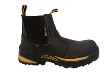 Comprar Bota Piel Hombre Resorte Sin Agujeta Industrial Poliamida