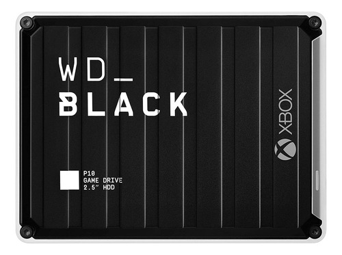 Disco Duro Portable Wd_black 5tb P10 Para Xbox Color Negro