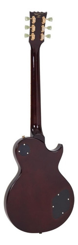 Guitarra Vintage Lv100 Lv100tsb Zurda Tobacco Sunburst