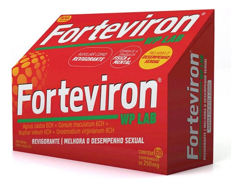 Suplemento em comprimidos Forteviron  WP Lab vitaminas WP Lab em caixa de 15g 60 un