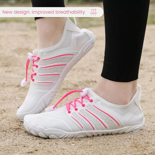 Zapatos Para Caminar Descalzos Con Punta Ancha Para Mujer