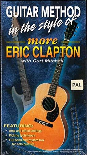 Método De Guitarra: Más Eric Clapton Vhs.