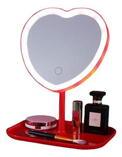 Espejo De Maquillaje Iluminado Con Luces Led C/ Usb Incluido