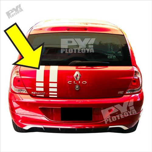 Calco Franja Clio Mio Renault Porton - Ploteoya