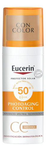 Protector Solar Facial Eucerin Cc Creme 50ml
