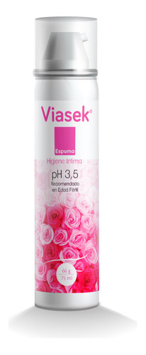 Viasek Espuma 75ml Ph 3.5 Para Edad Fértil