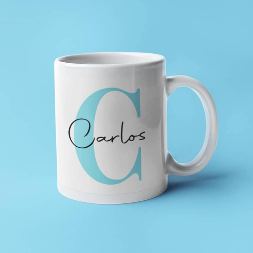  Taza Personalización Con El Nombre Que Quieras 