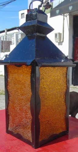 Farol Antiguo Hierro Forjado