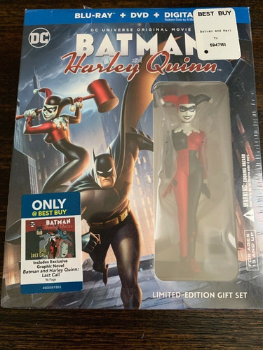 Dvd/blu-ray --- Batman Harley Quinn Gift Set