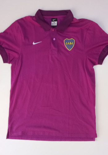 Chamba Violeta De Salida Nike.boca 2011/2012.talle M