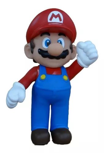 Kit Boneco Sonic 26cm e Super Mario 22cm Articulados Super