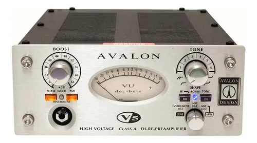 Avalon U5 Mono Instrument D.I - Preamp Black