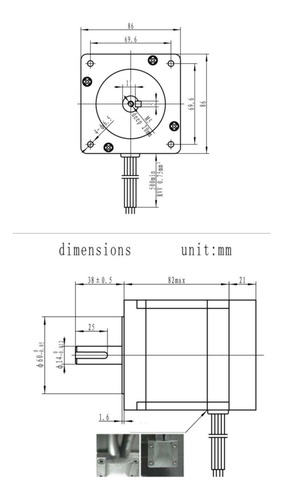 Motor De Passo Com Encoder 45kgf.cm - 4,5nm