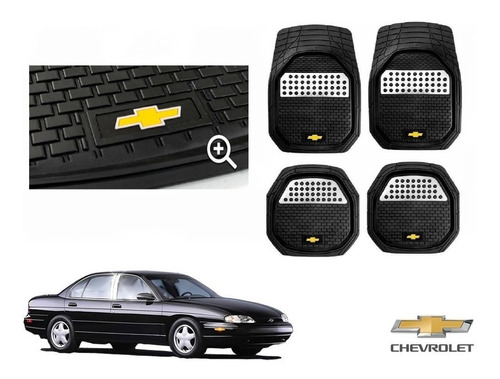 Tapetes 4pz Charola 3d Logo Chevrolet Lumina 1997 A 2001