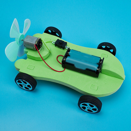 Coche Eólico Educativo Hecho A Mano Hecho A Mano Para Niños