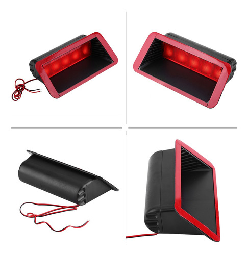 Tercera Luz De Freno Led 5 12v Universal Coche Montaje Alto