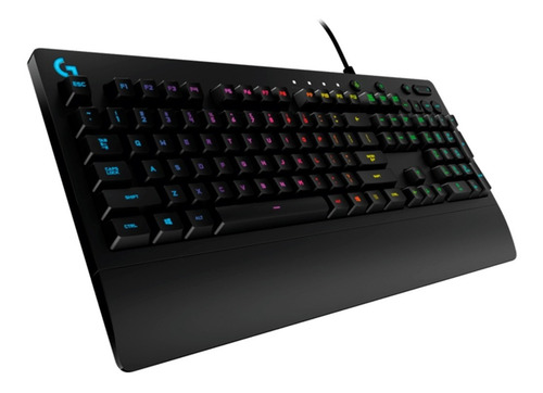 Imagen 7 de 7 de Teclado Logitech G213 Prodigy Gaming Esp Retroiluminación Pc