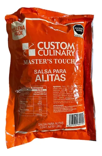 comprar Bolsa Salsa Para Alitas 2 Kg Custom Culinary