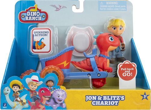 Dino Ranch Vehicle - Características Retroceder 5 Dino Blitz