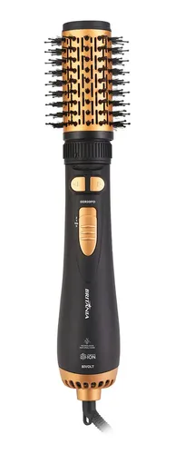 Escova Rotativa Britânia Ber20pd 3 Temperaturas Cor Preto E Dourado Preto/dourado 127/220v