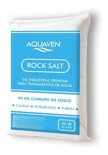 Rock Salt 50 Lbs Importada - Sal Para Ablandadores De Agua