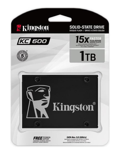 Disco Solido Interno Kingston Ssd 1024gb Skc600/1024g Tranza