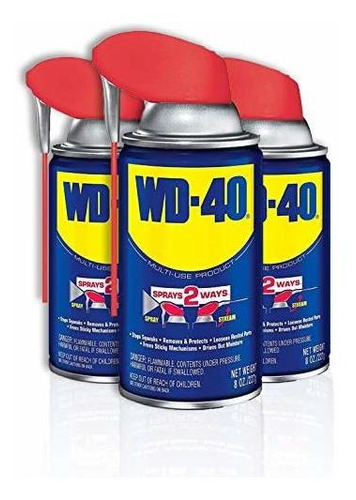 Producto Multiusos Wd-40 Con Sprays Inteligentes De Paja De 