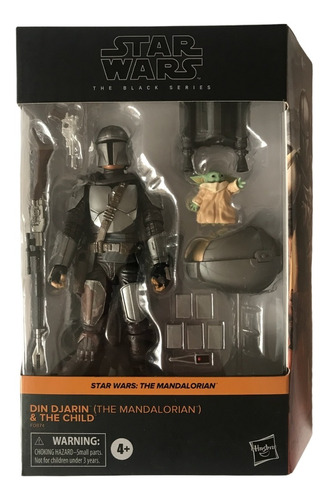 Din Djarin Mando Y The Child Mandalorian Grogu Black Series 