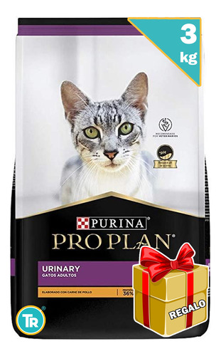 Comida Pro Plan Gato Urinary 3kg + Regalo  Y E Gratis