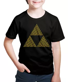 Camisetas Infantil Zelda Link Power Wisdom Games