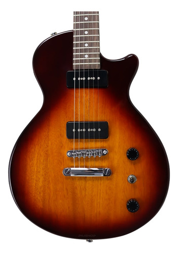 Kit Guitarra Les Paul Sx Ee3j Sunburst Com Capa E Acessórios