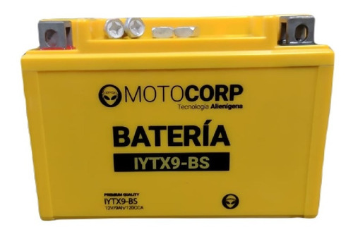 Batería Motocorp Mf-fa Iytx9-bs Bs250, Tc250