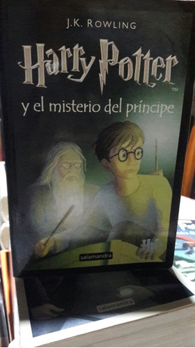 Harry Potter El Misterio Del Principe Salamandra Tapa Blanda