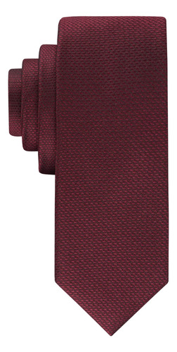 Corbata Calvin Klein Hc Modern Gingham Para Hombre, Color Bu