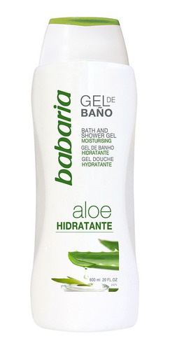 Gel De Baño Aloe Babaria Hidrata Calma Piel Sensible × 600ml