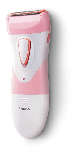 Afeitadora Femenina Philips Hp6306 Uso En Seco Húmedo A Pila